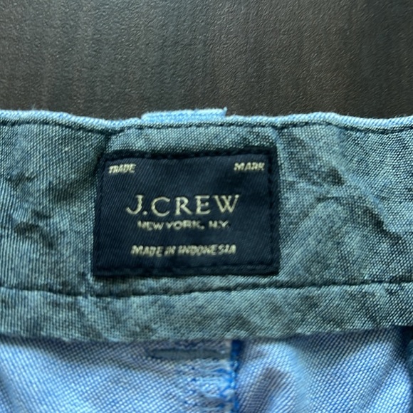 Men’s J Crew Chambray Shorts - Inseam 10.5” - Picture 3 of 5